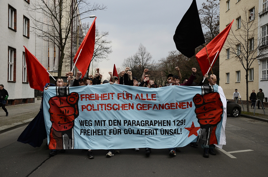 Berlin: 300 bei Demo zum Tag der politischen Gefangenen