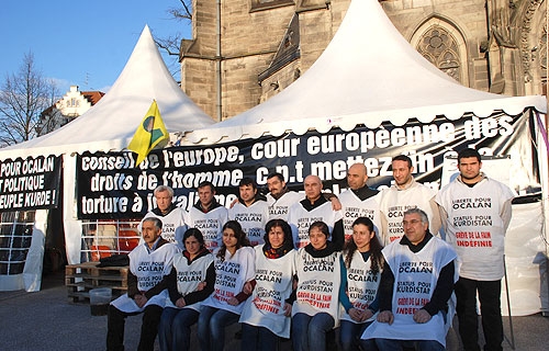 Aufruf der Hungerstreikenden in Straßburg