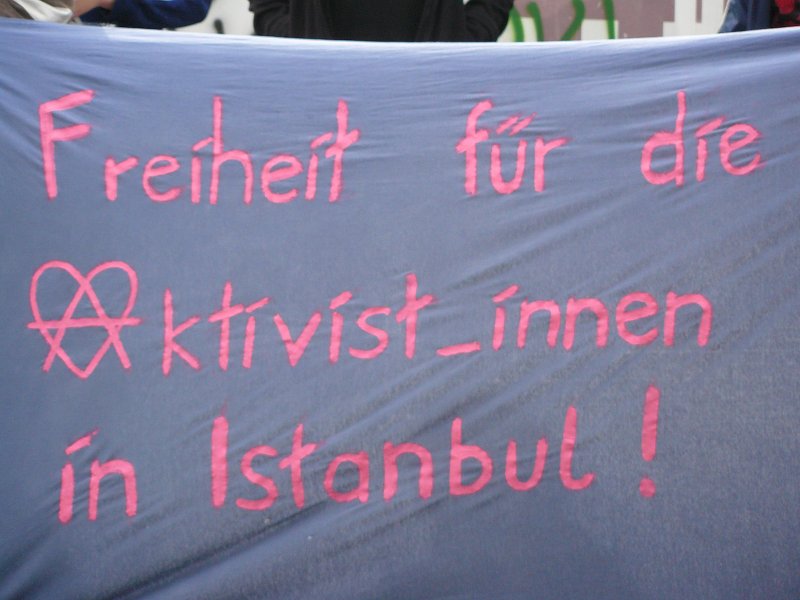 [B] Solikundgebung für inhaftierte Anarchist_innen aus Istanbul