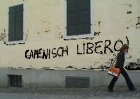 Marco Camenisch vom 20-08. bis 2.9. im Hungerstreik