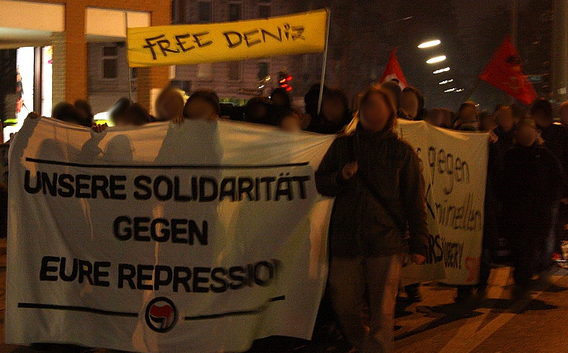[HH] Soli-Demo für den gefangenen Antifaschisten Deniz