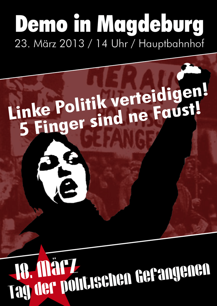 Demo in Magdeburg: 23. März 2013 / 14 Uhr / Hauptbahnhof