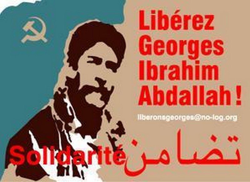 Freiheit für Georges Ibrahim Adallah! 30 Jahre im Gefängnis, 30 Jahre Widerstand!