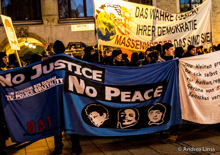 Deutschland | Dessau | 900 Demonstranten fordern Rechenschaft von Polizei und Staatsanwaltschaft für rassistischen Mord an Oury Jalloh