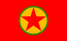 Flag of Kurdistan Workers Party PKK.svg