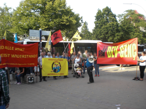 Hamburg | Demo gegen den Staatsterror gegen türkische Revolutionäre