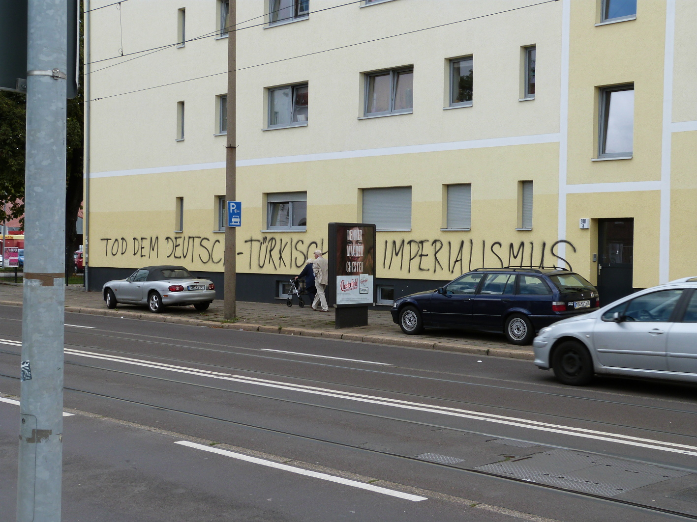 Weitere Solidaritätsaktion in Magdeburg-Stadtfeld!