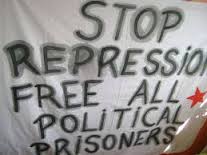 Grussbotschaft an politische Gefangene