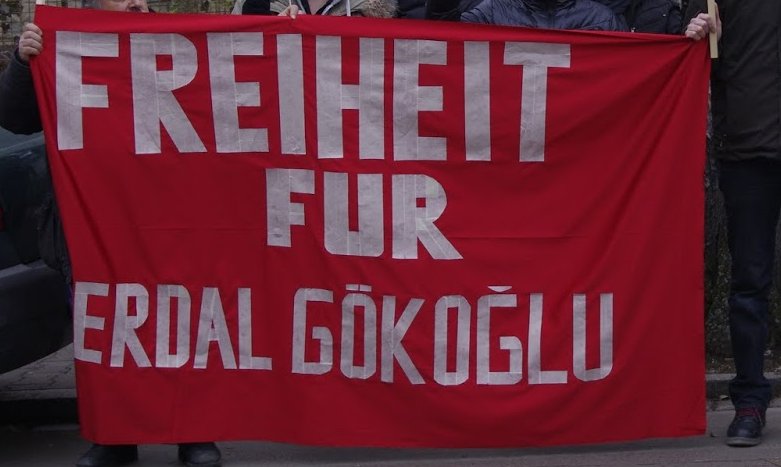 Freiheit für Erdal Gökoğlu! Solikundgebung am 8.3 um 13 Uhr vor der Belgischen Botschaft in Berlin