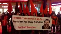 Demo für die Freilassung des politischen Gefangenen Musa Asoglu