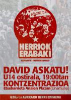 Freiheit für David Rincon (Baskenland) und alle anderen Gefangenen des G20-Widerstands