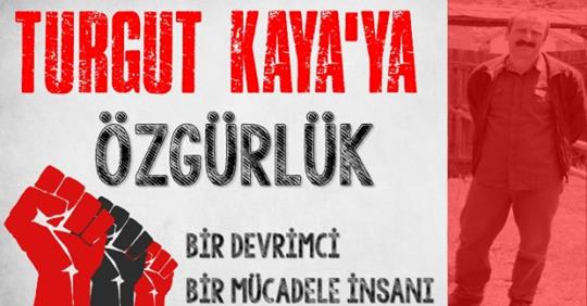 Solidarität mit dem türkischen Kommunisten Turgut Kaya