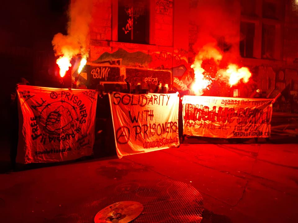 Schöne Soliaktion der Anarchistische Gruppe Bern – Infoportal.