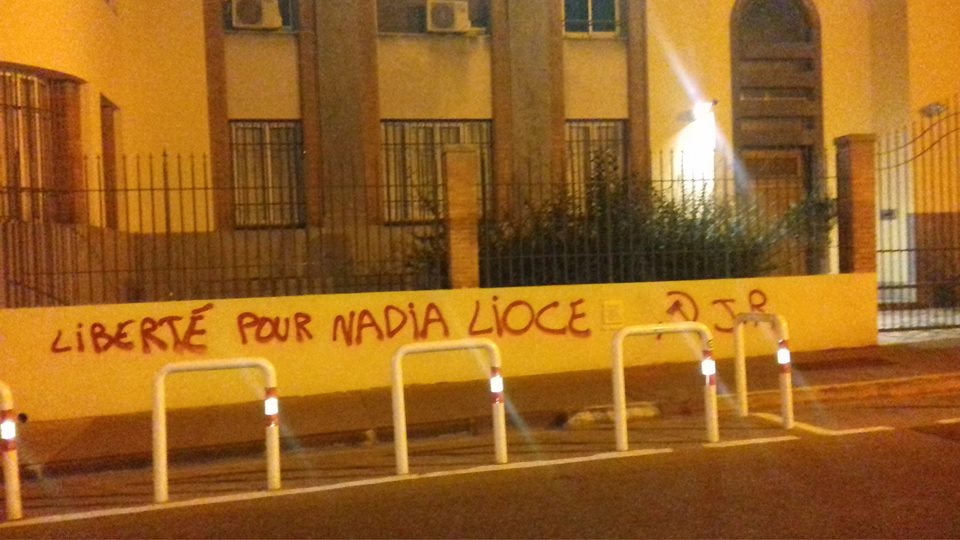 Aktion gegen italienisches Konsulat in Marseille