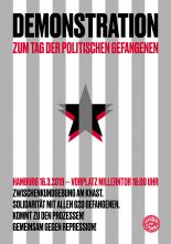 HH:Gemeinsam gegen Repression – Demonstration zum Tag der politischen Gefangenen