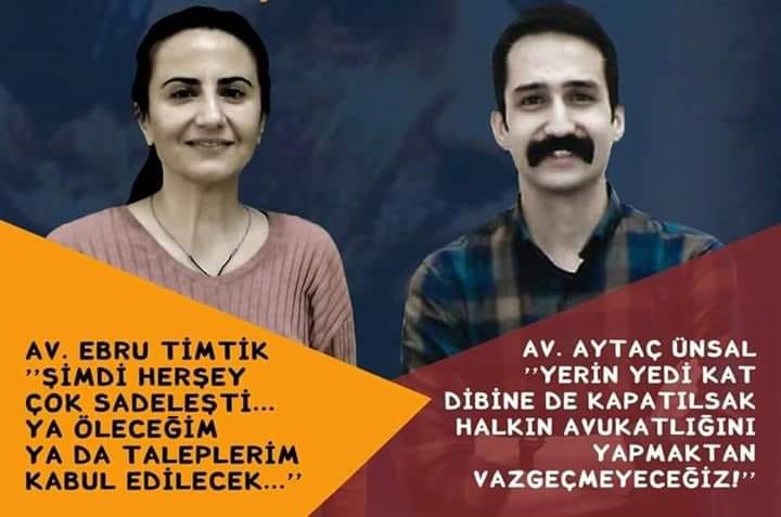 Die Anwältin Ebru Timtik befindet sich seit 141 Tagen mit der Forderung nach einem gerechten Verfahren im Hungerstreik.