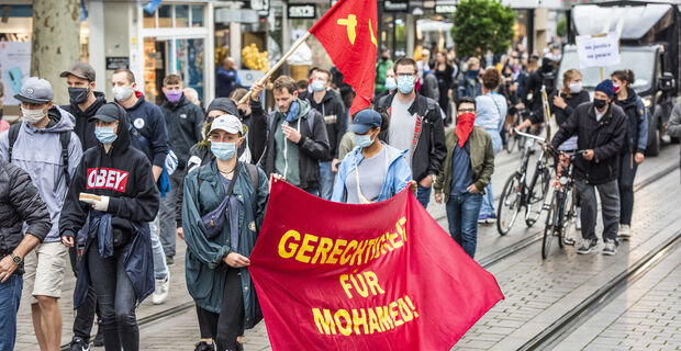 Demonstration in Bremen: Justice for Mohamed