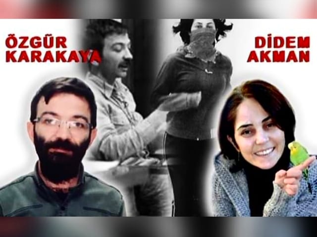 Zwangsverlegung von Didem Akman und Özgur Karaya