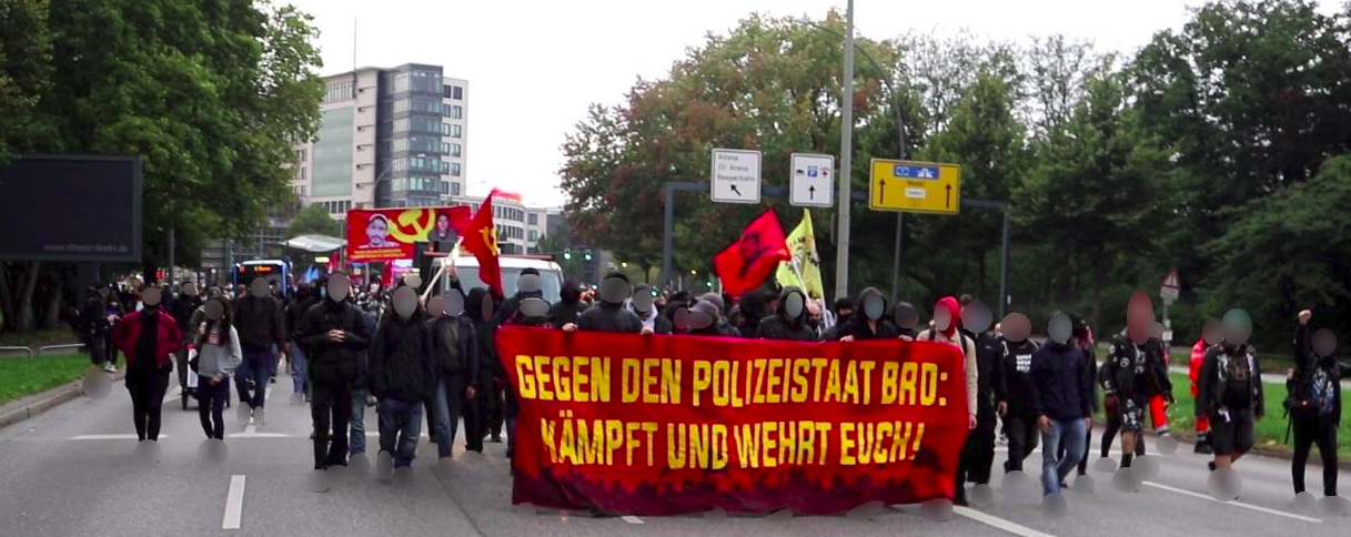 HH: 3. Oktober: Kämpferische Demonstration gegen den Polizeistaat BRD