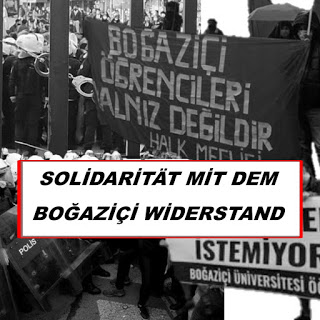 Türkei: Solidarität mit dem Boğaziçi Widerstand