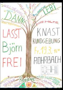 Leben heißt Widerstand – Nachbericht zur Knastkundgebung in Rohrbach