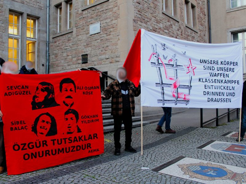 Berliner Kundgebung fordert die Freiheit für politische Gefangene und die Befreiung Palästinas