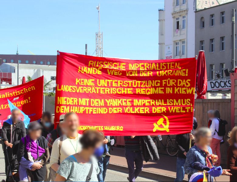 Hamburg: anti-militaristische Demo