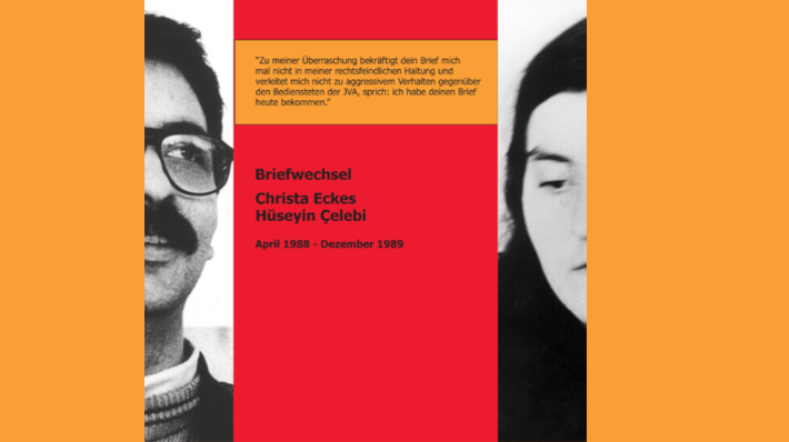 Bern:Lesung aus dem Buch „Briefwechsel zwischen Christa Eckes und Hüseyin Çelebi