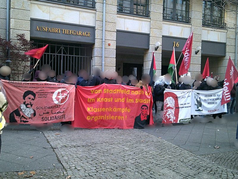 Berlin: Demonstration „Weg mit dem Paragraphen 129!“