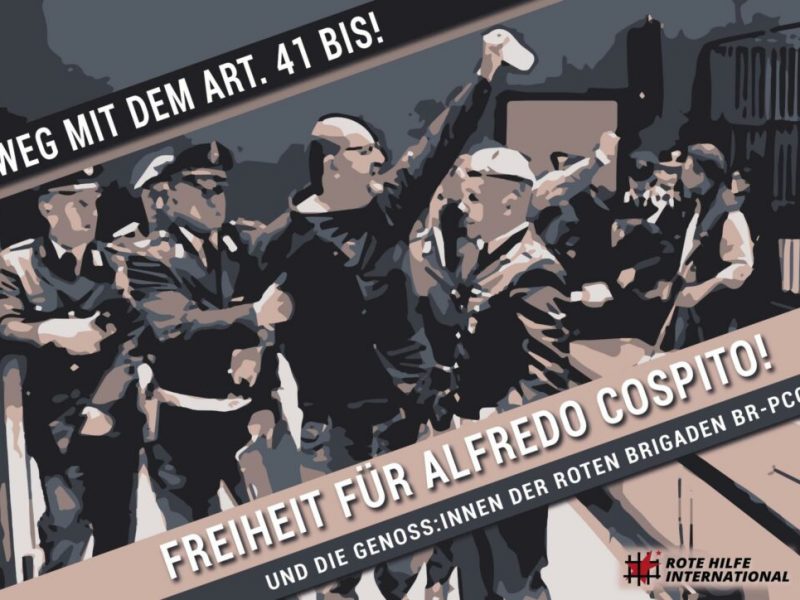 Aufruf zu einem Aktionstag für Alfredo Cospito am 17.12.22
