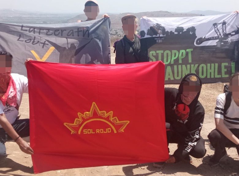 Mexiko: Grußbotschaft von Sol Rojo an die Aktivisten in Lützerath