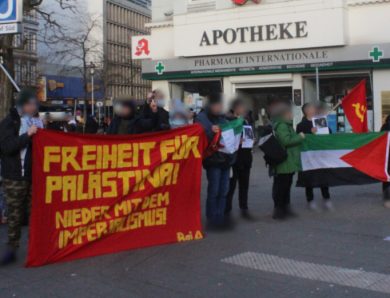 Hamburg: Kundgebung gegen die Aggression gegen Palästina