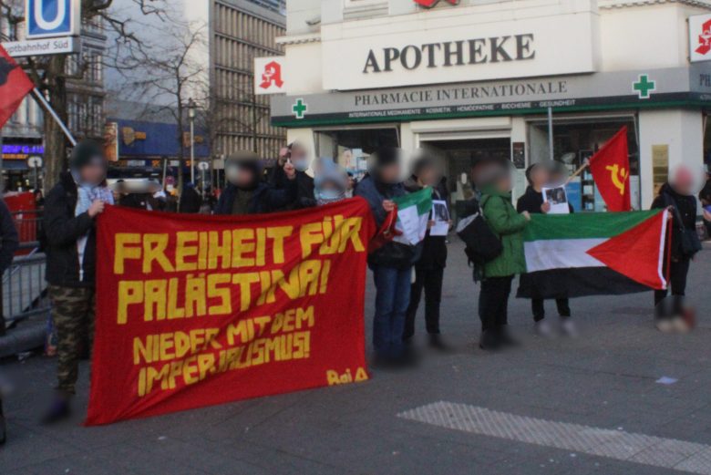 Hamburg: Kundgebung gegen die Aggression gegen Palästina