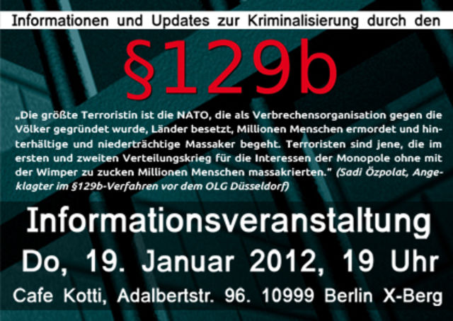 Berlin: Informationsveranstaltung: 19.01.2012 | 19 Uhr