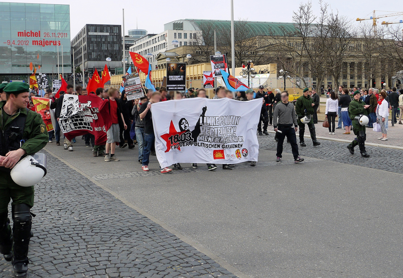 Der Tag der politischen Gefangenen 2012 in Stuttgart