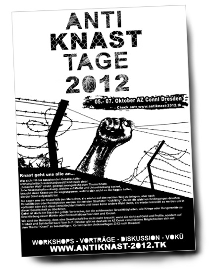 05.-07. Oktober 2012: Anti-Knast Tage in Dresden