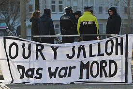 Jalloh-Prozeß: Proteste in Sachsen-Anhalt