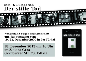 [Berlin] Info- und Filmveranstaltung zum Gefängnismassaker am 19. Dezember 2000 in der Türkei