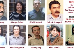 »Wir werden nicht aufgeben«  In der Türkei begann ein Terrorprozess gegen 22 Menschenrechtsanwälte