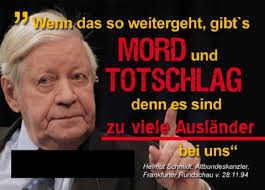 Hamburg: Grussadresse für die Kundgebung gegen Helmut Schmidt am 23.11.15