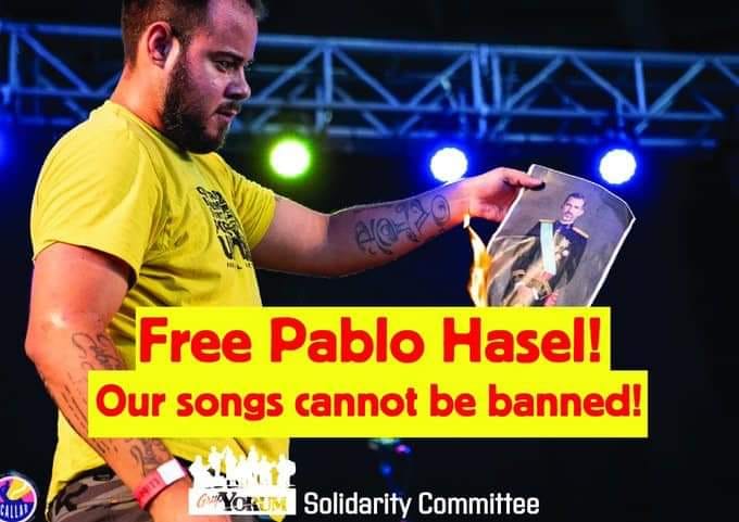 Spanien:Knast für den Sänger Pablo Hasel