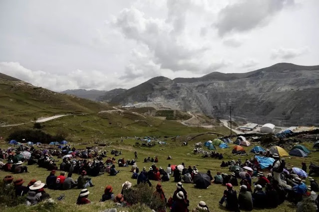 Peru: Bauernaufstand gegen Bergbauunternehmen!