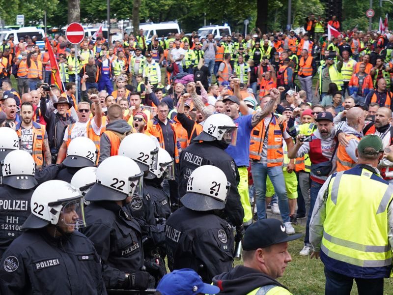 Auseinandersetzungen bei Hafenarbeiterstreik – und ein fauler Kompromiss in Hamburg
