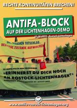 30 Jahre Rostock Lichtenhagen – hinein in den Antifa Block!