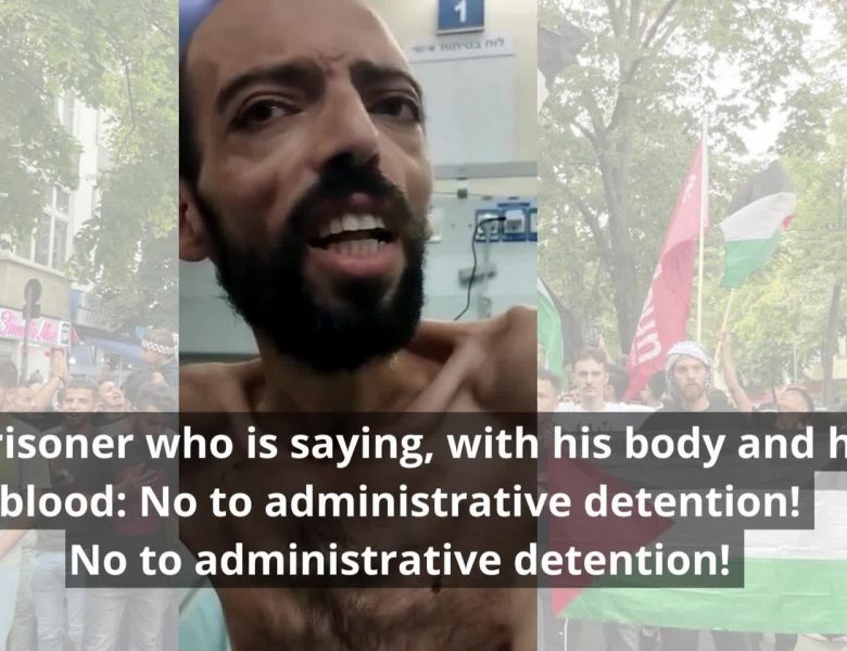 Khalil Awawdeh  befindet sich 180 Tagen im Hungerstreik