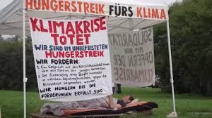 Klimaaktivist in Gewahrsam beginnt Hungerstreik