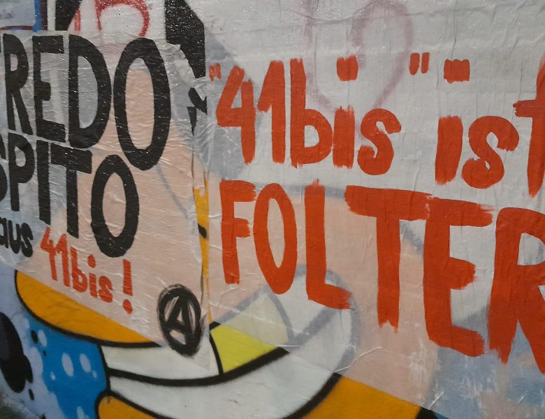 Solidarität mit Alfredo – über alle Mauern hinweg!