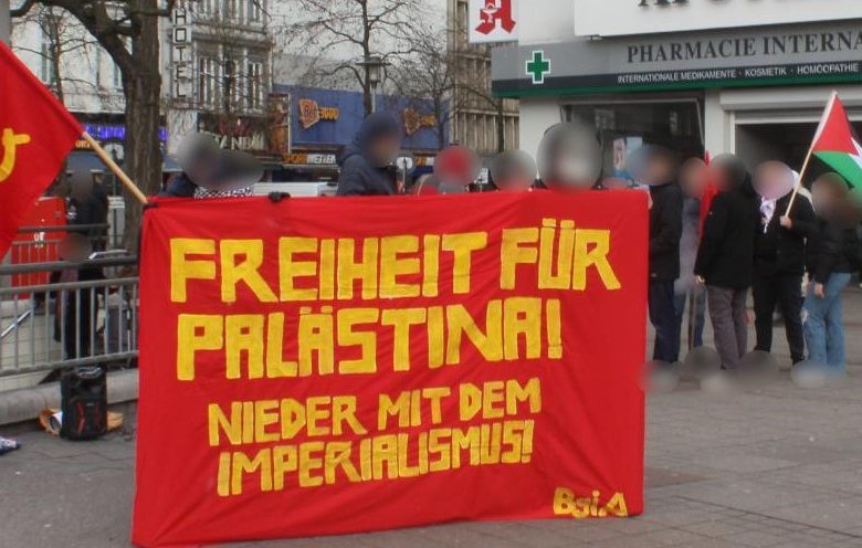 Kundgebung in Hamburg für die Freilassung von Ahmad Sa’adat und allen palästinensischen Gefangenen