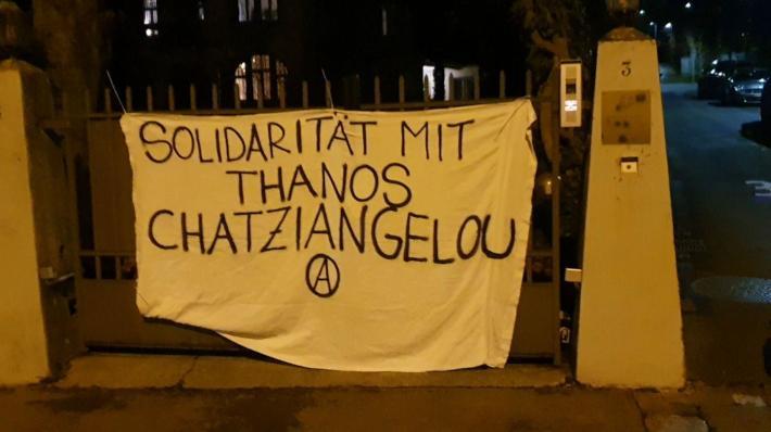 Solidarität mit Thanos Chatziangelou